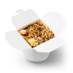 Wok su Udon makaronais